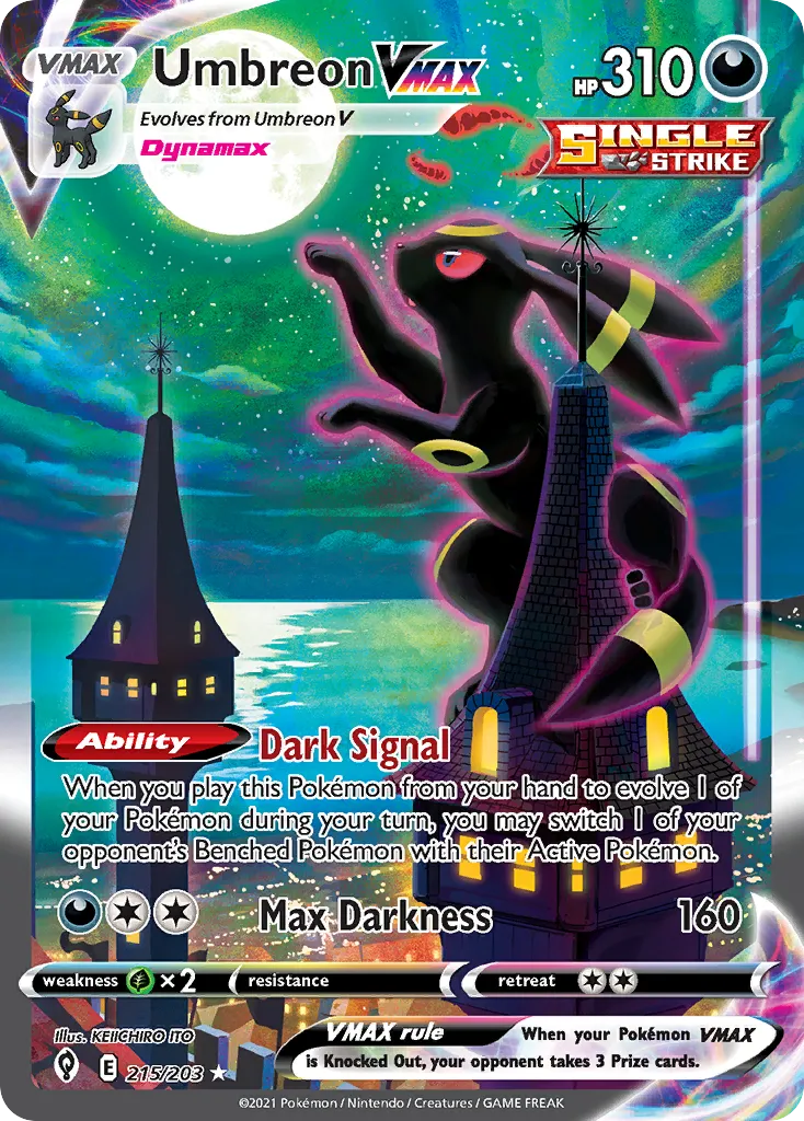 Umbreon VMAX מדורג BGS 9.5